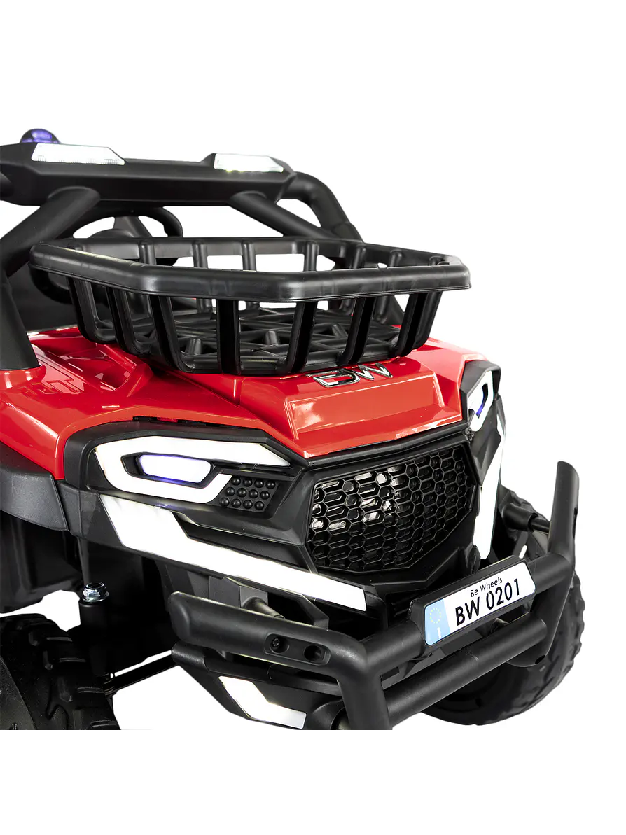 Vehículo Todo Terreno Super Trail Red 12V Con Rueda Eva 12