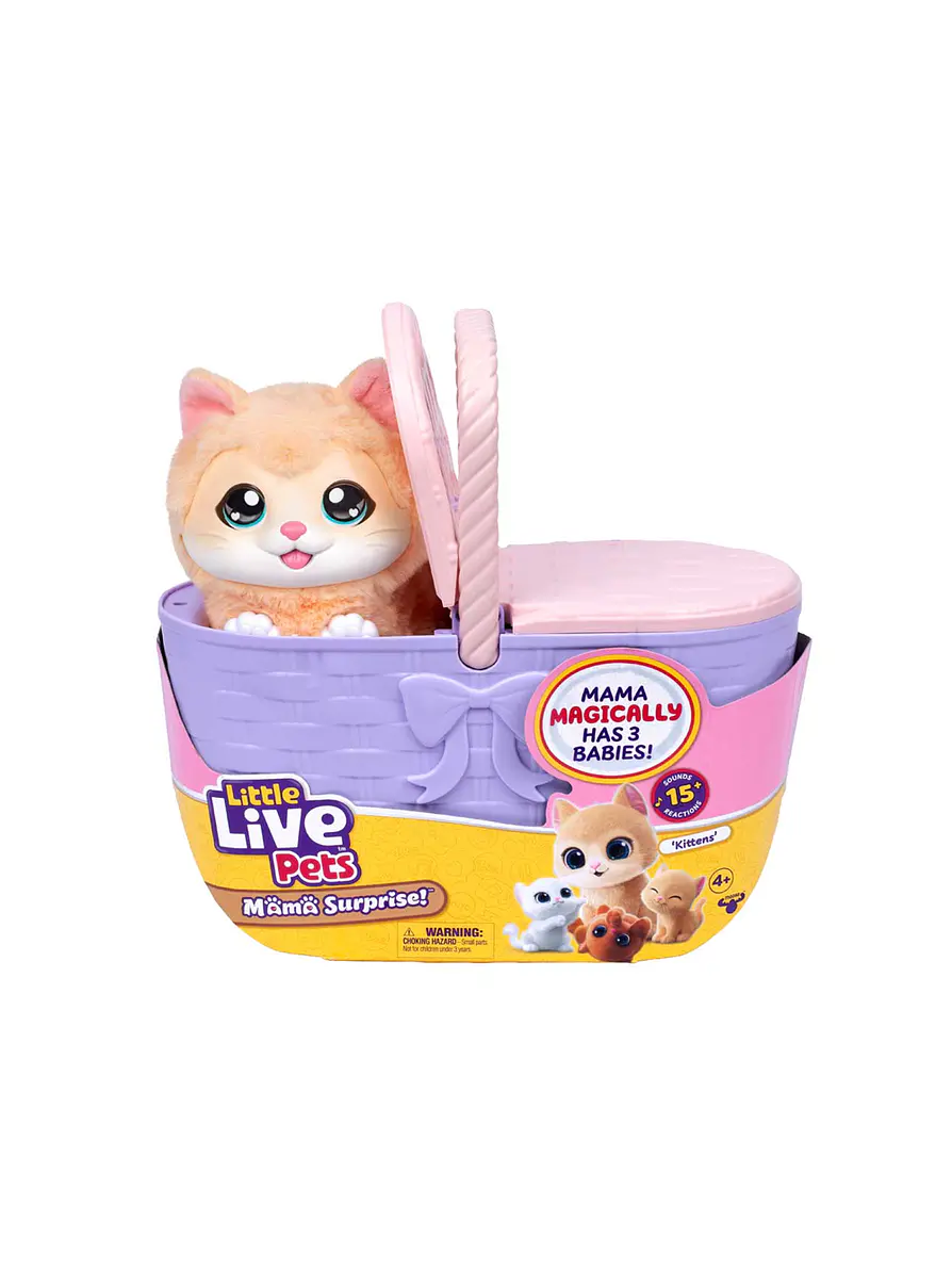 Little Live Pets Mamá Gata Sorpresa 1