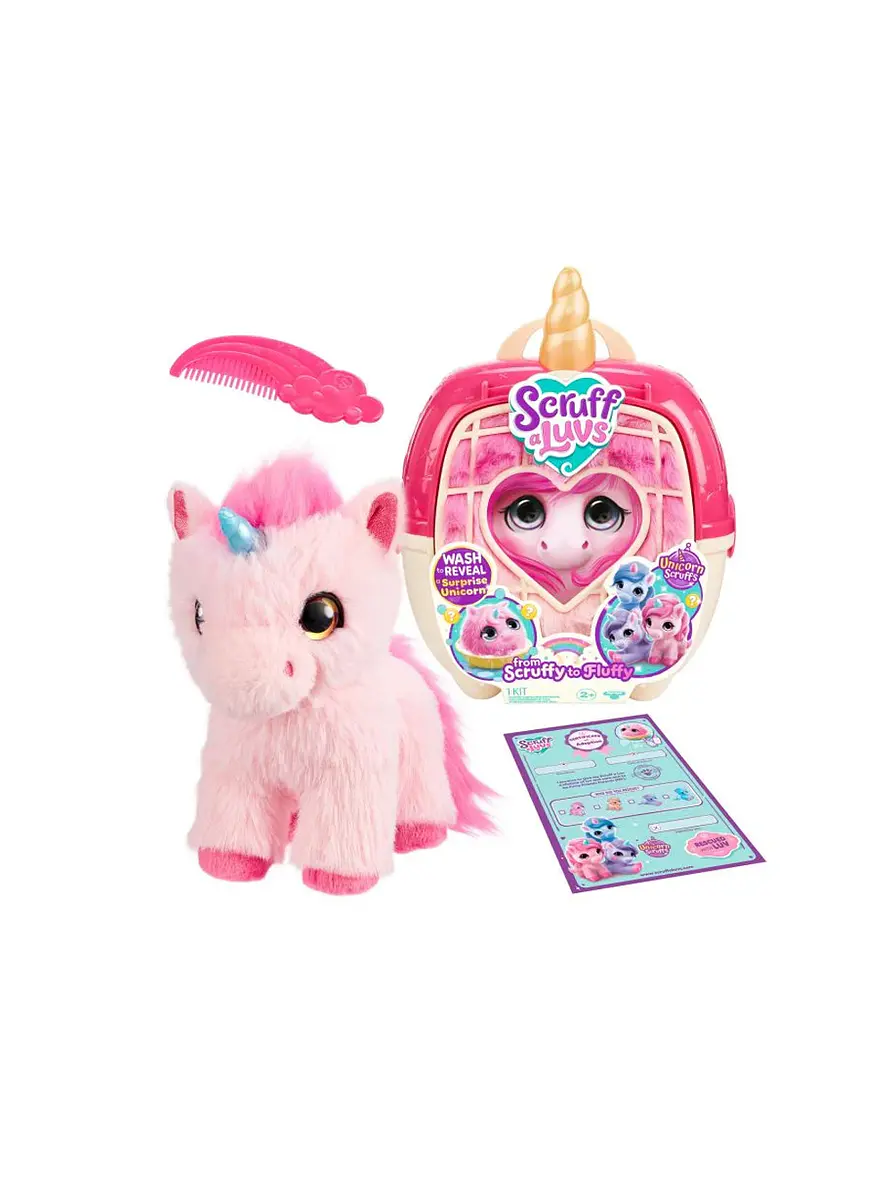 Scruff A Luvs Mascota Unicornio Sorpresa 1