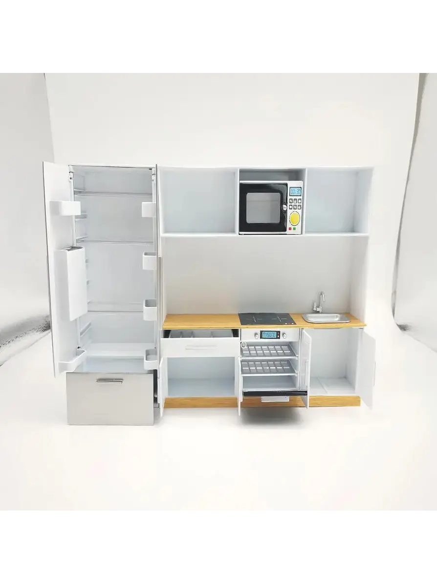 Mini World Collection Playset Cocina + 3 Esferas 3