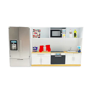 Mini World Collection Playset Cocina + 3 Esferas