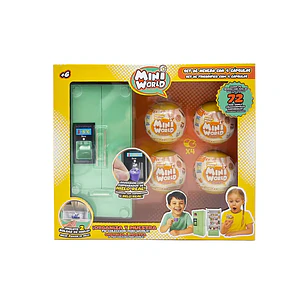 Mini World Refrigerador + 4 Capsulas