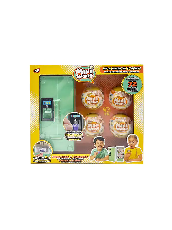 Mini World Refrigerador + 4 Capsulas 1