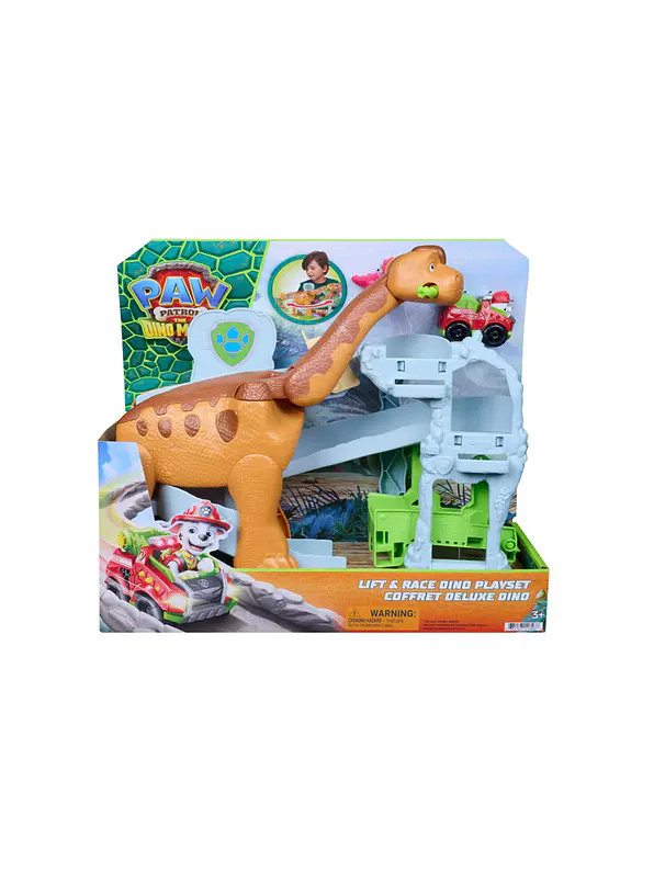 Paw Patrol The Dino Movie Playset Cuello Largo 1