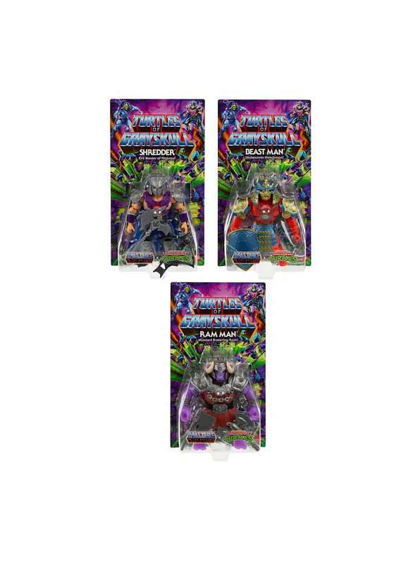 Turtles Of Grayskull Figuras Surtidas 1