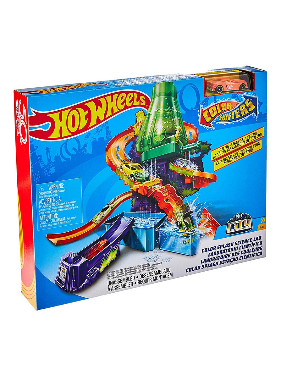 Hot Wheels Laboratorio científico de color 1