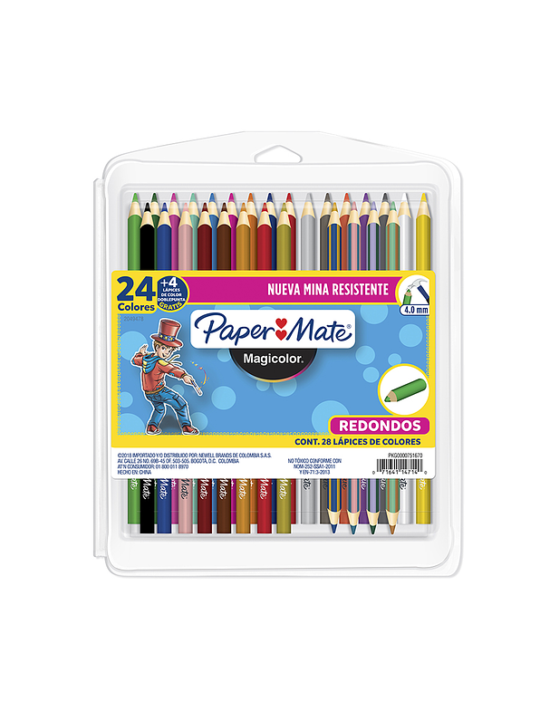 Colores Magicolor Unipunta X 24 + 4 Doble Punta 1