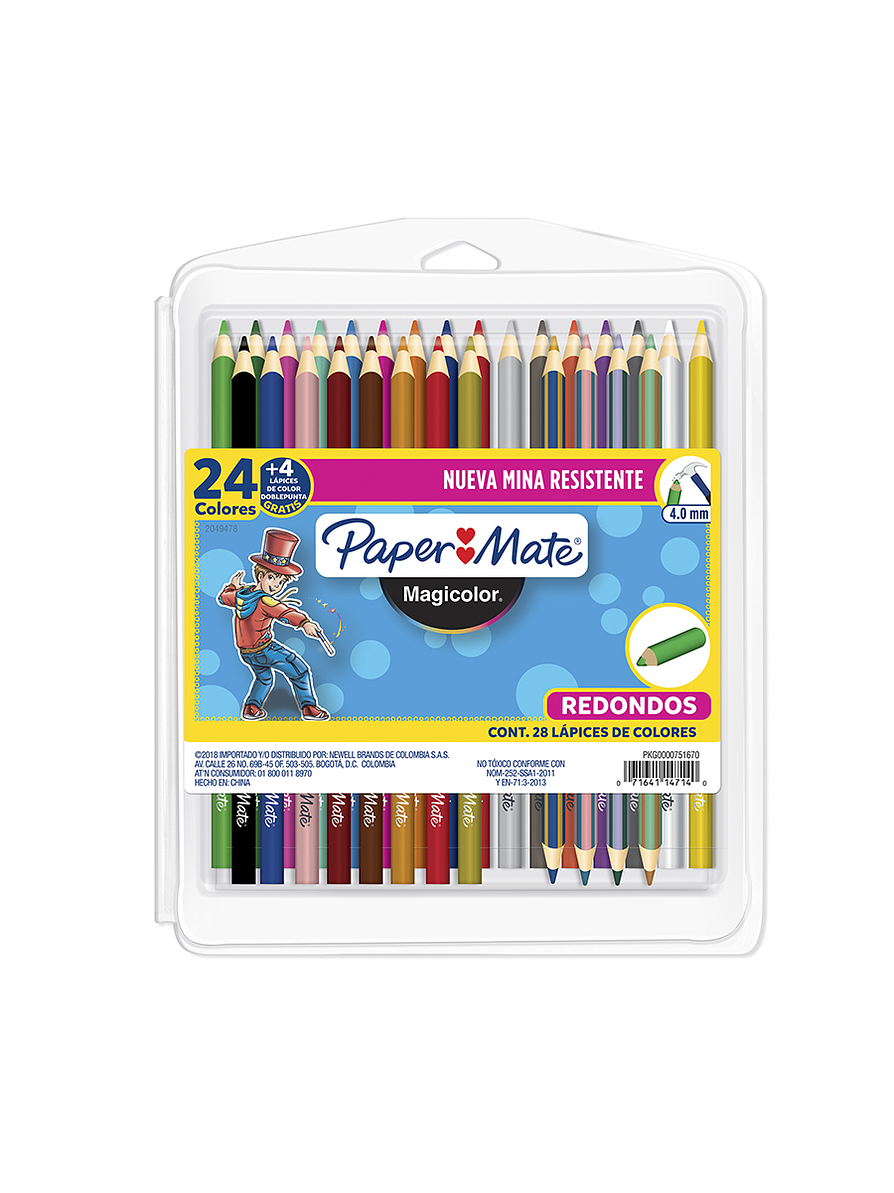 Colores Magicolor Unipunta X 24 + 4 Doble Punta 1