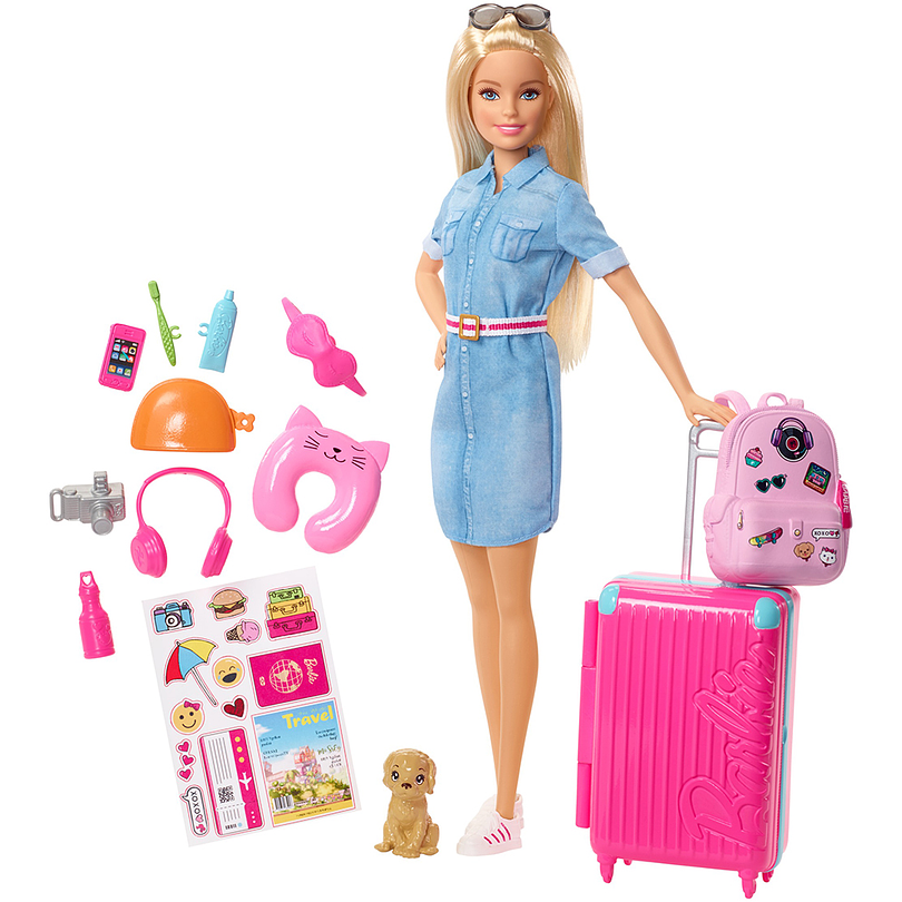 Barbie Explora Y Descubre Barbie Viajera 1