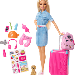 Barbie Explora Y Descubre Barbie Viajera
