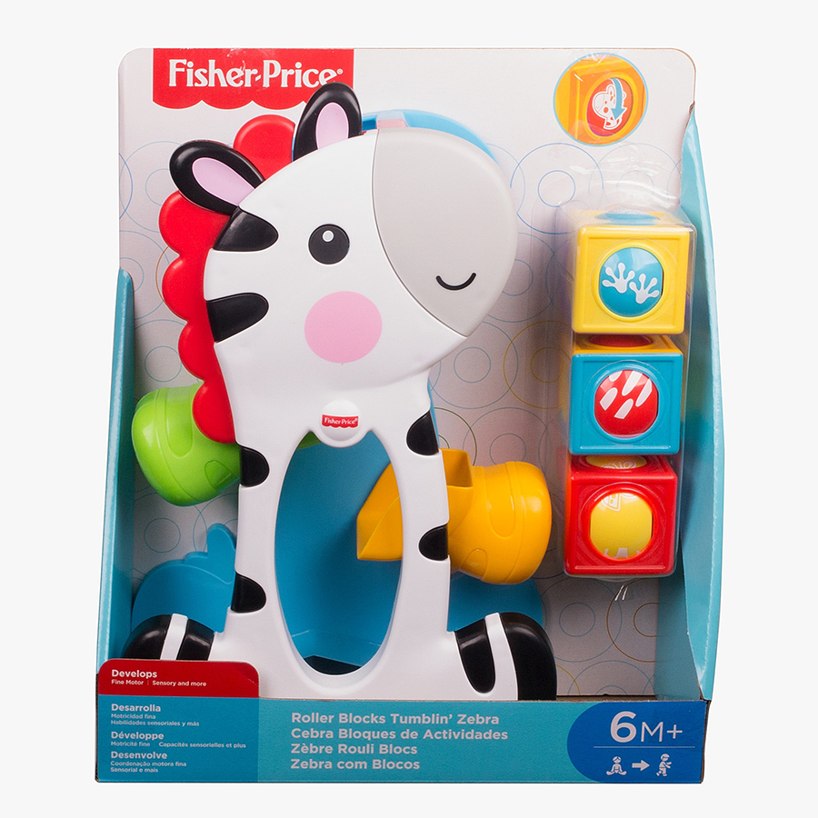 Fisher Price Cebra Bloques 1