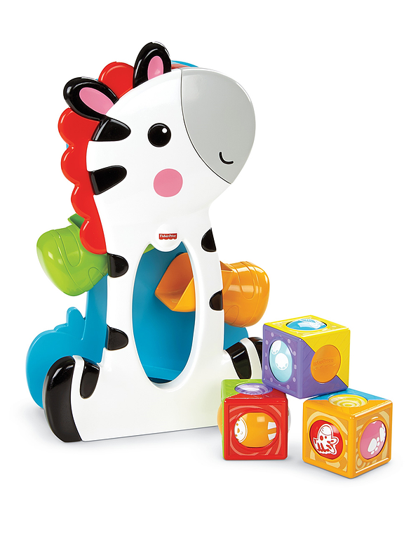 Fisher Price Cebra Bloques 2