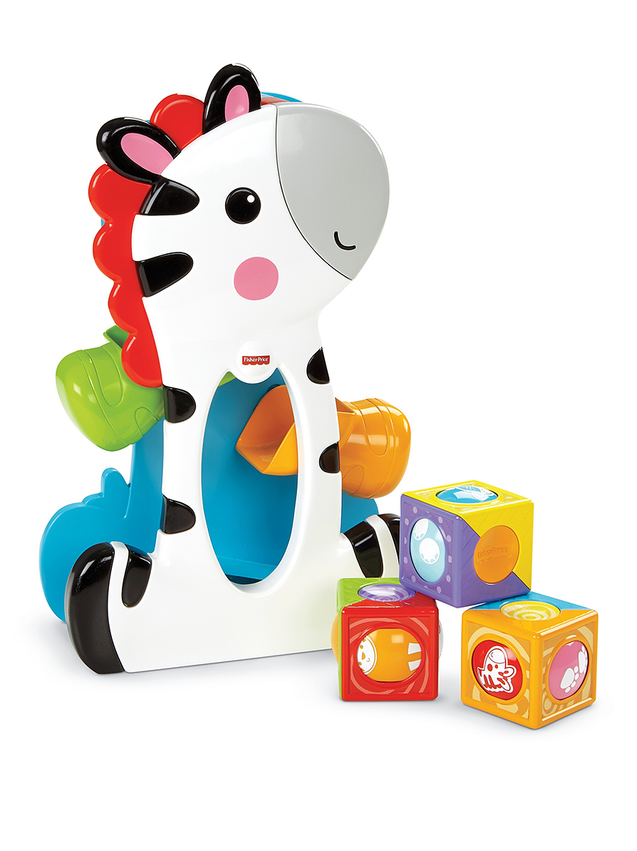 Fisher Price Cebra Bloques 2