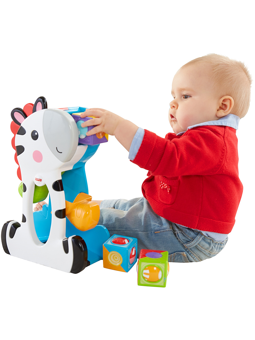 Fisher Price Cebra Bloques 3