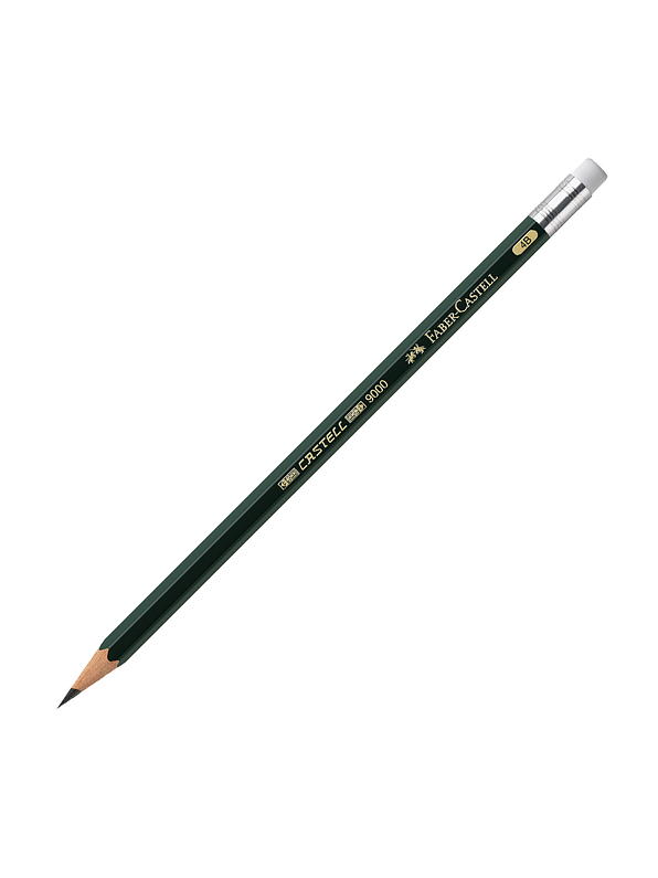Lapiz Graduado Faber-Castell 9000-4B FSC 1