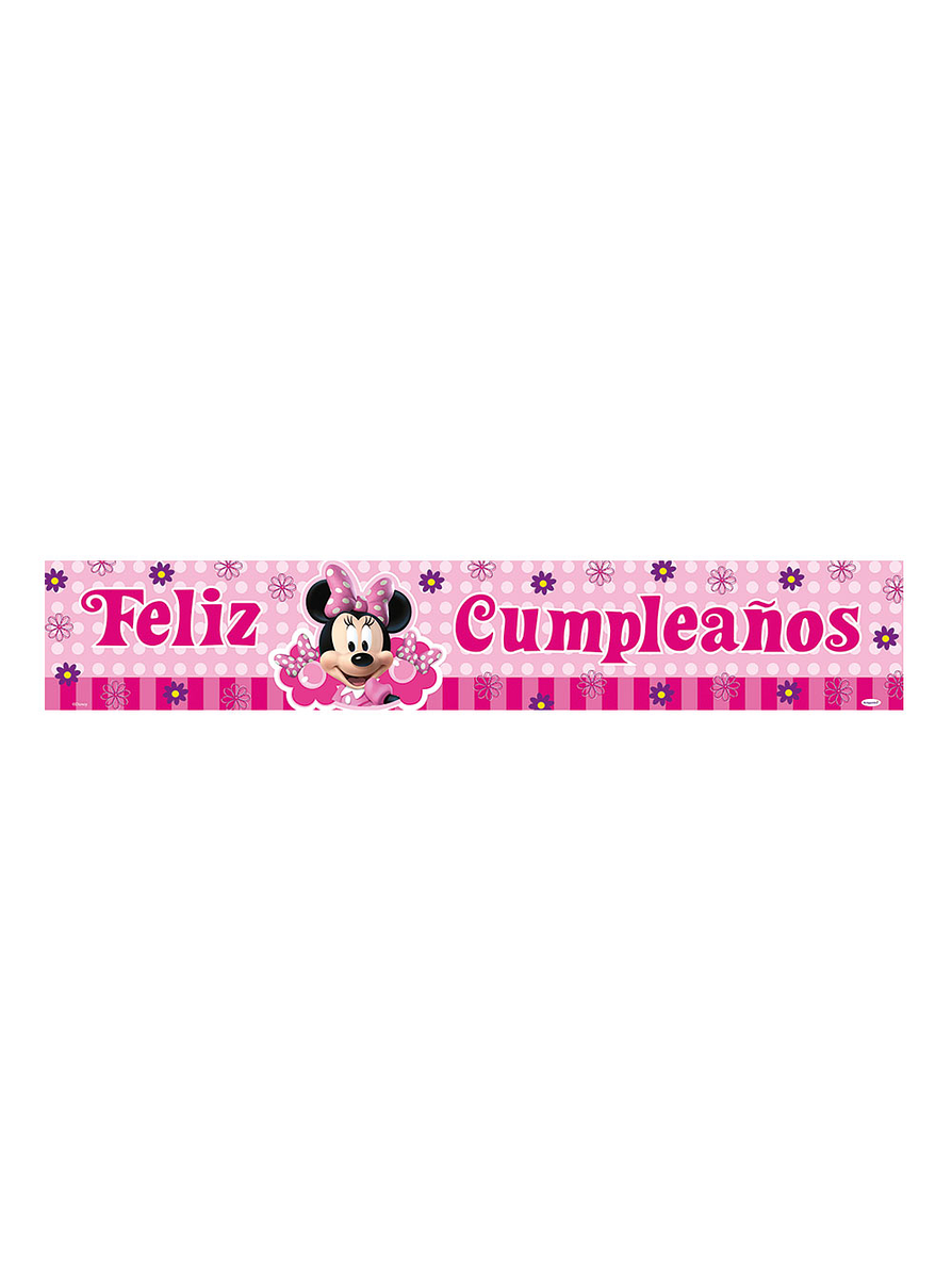 Cartel Metalizado Jumbo De Minnie 1