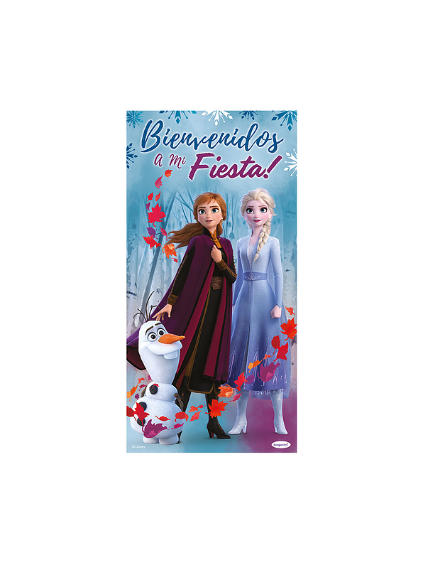 Afiche Metalizado De Frozen II 1