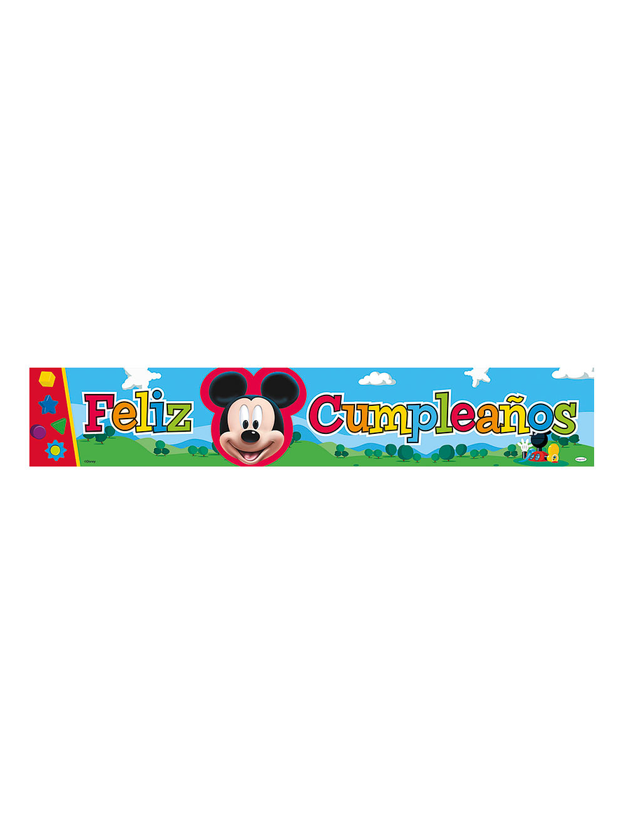 Cartel Metalizado Jumbo De Mickey 1