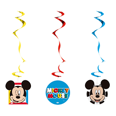 Espirales De Mickey Face Time X 3 Unidades