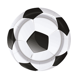 Plato 7" Balón de Fútbol