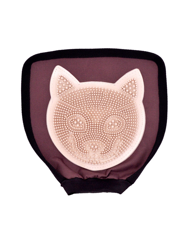 Guante Para Peinar Mascotas Con Estampado De Gato AM 1