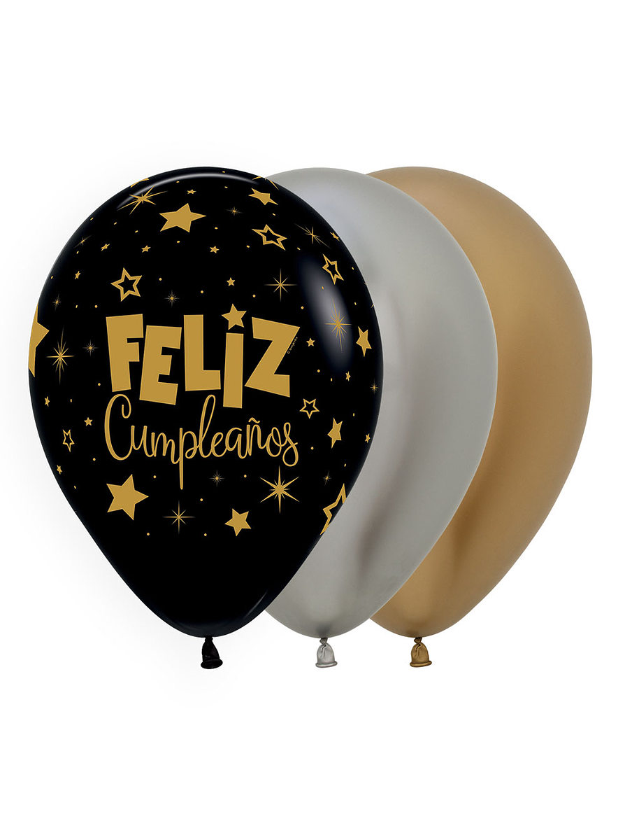 Bouquet feliz cumpleaños Fantasía surtido x 8 unidades 2