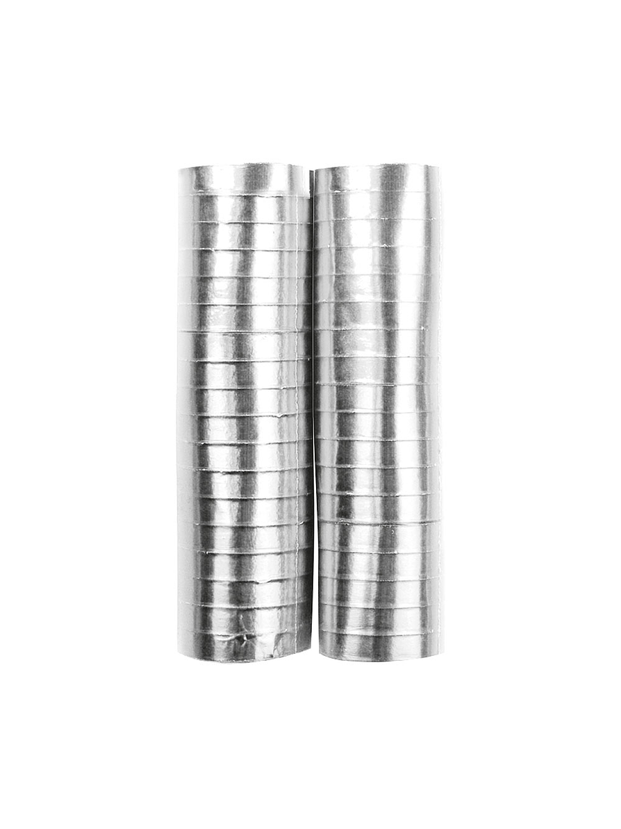 Serpentina Plata Metalizada 1