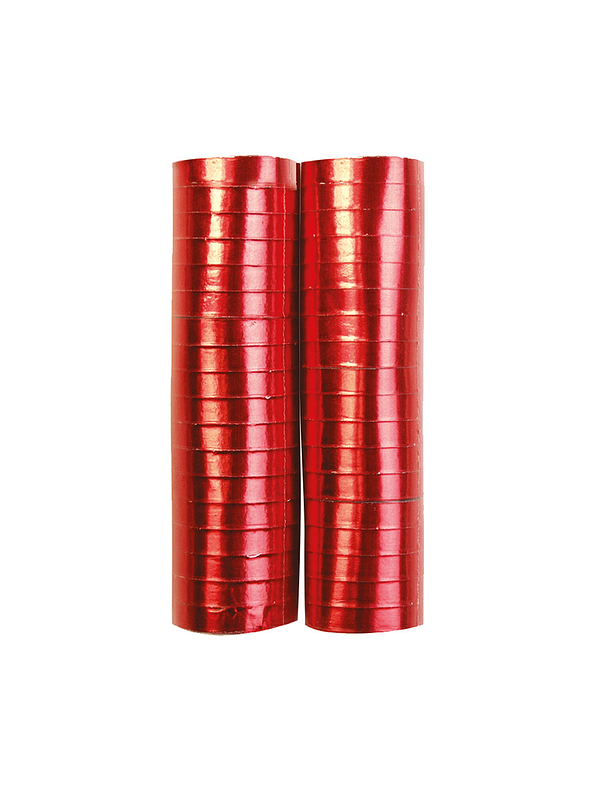 Serpentina Rojo Metalizada 1