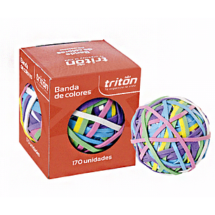 Banda de caucho colores