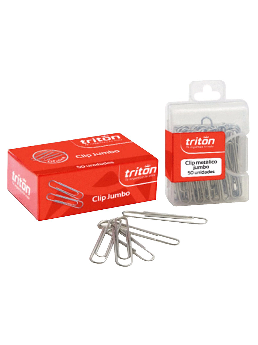 Clip metálico jumbo 1