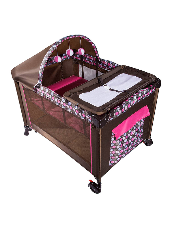 Cuna Corral Magic Rosa  2