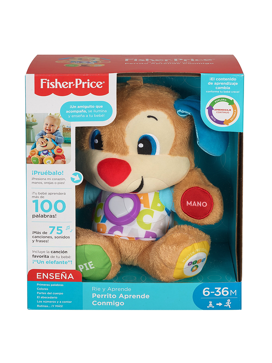 Fisher Price Perrito Ríe y Aprende Conmigo 4