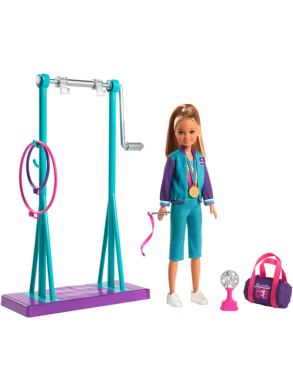 Barbie Set de Juego de Gimnasia 3