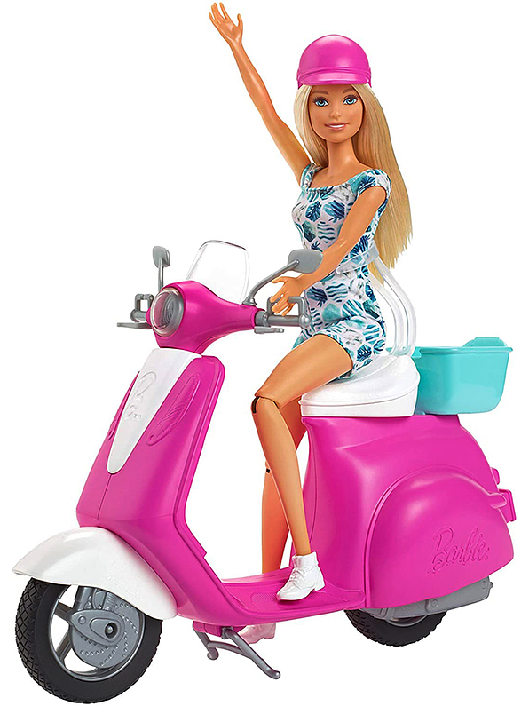 Barbie Muñeca Y Moto 2