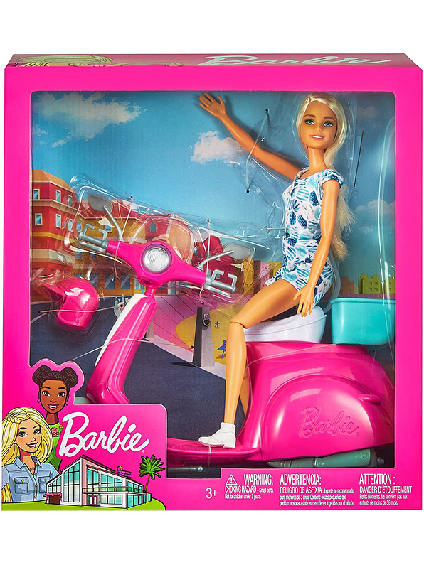 Barbie Muñeca Y Moto 1