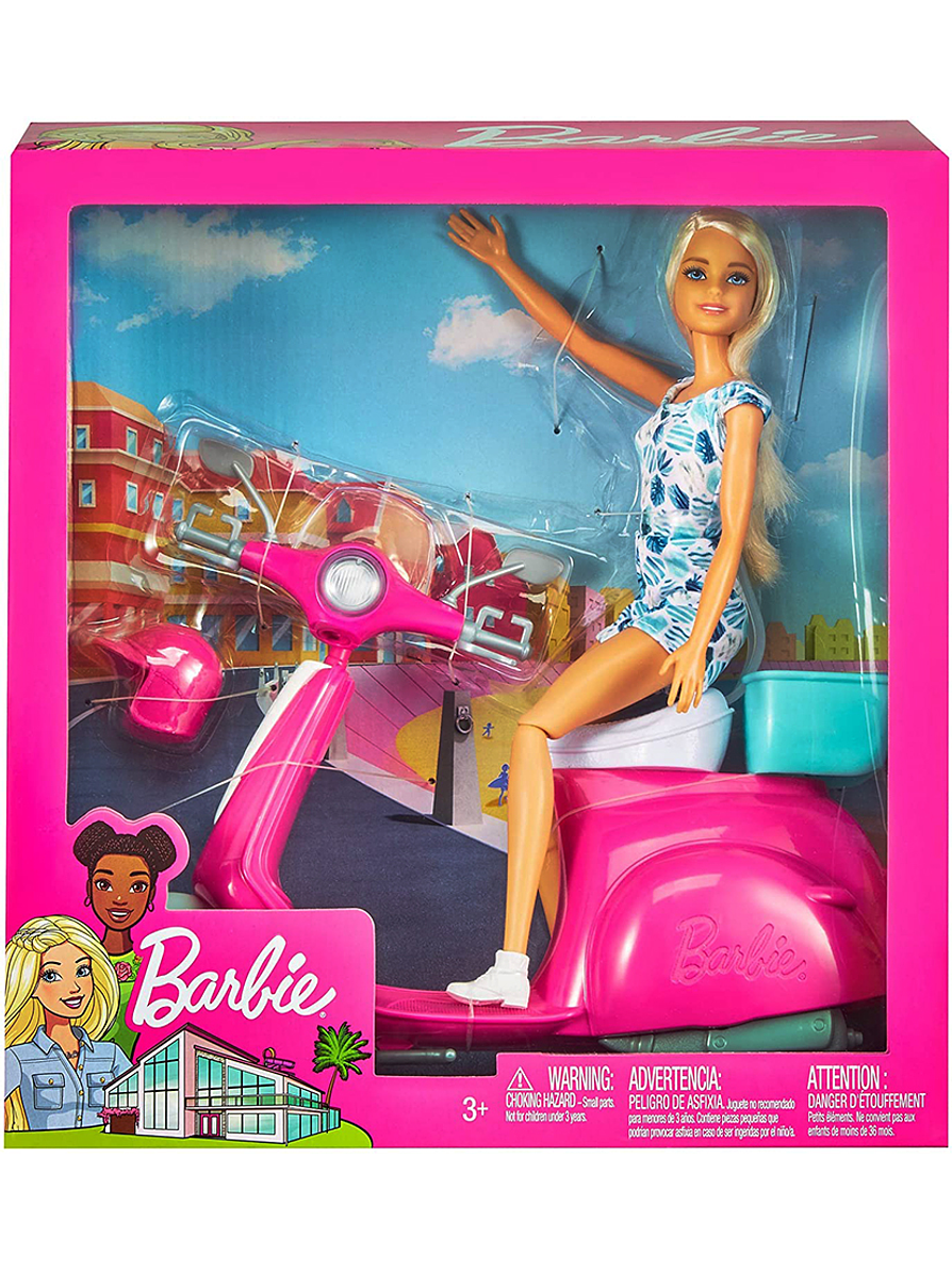 Barbie Muñeca Y Moto 1