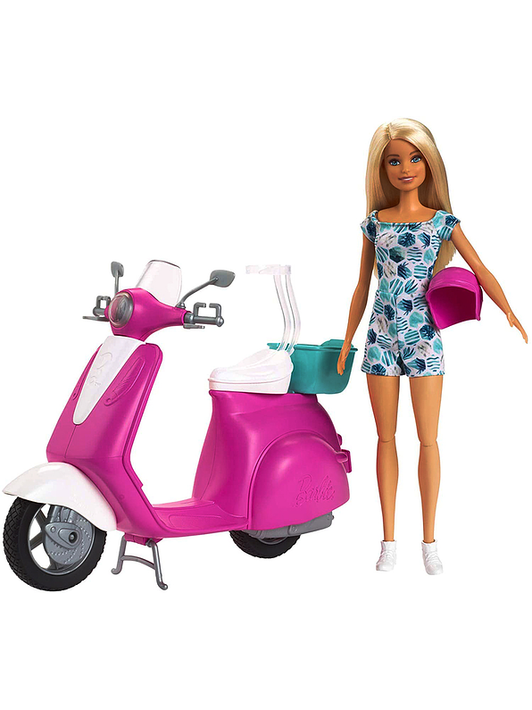 Barbie Muñeca Y Moto 4