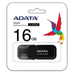 Memoria USB 16GB Adata negra