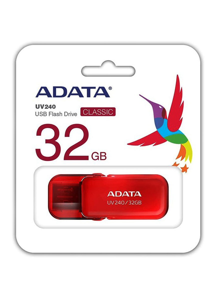 Memoria USB 32GB Adata roja 1