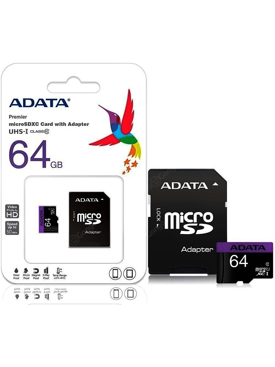 Memoria micro SD 64GB Adata 1