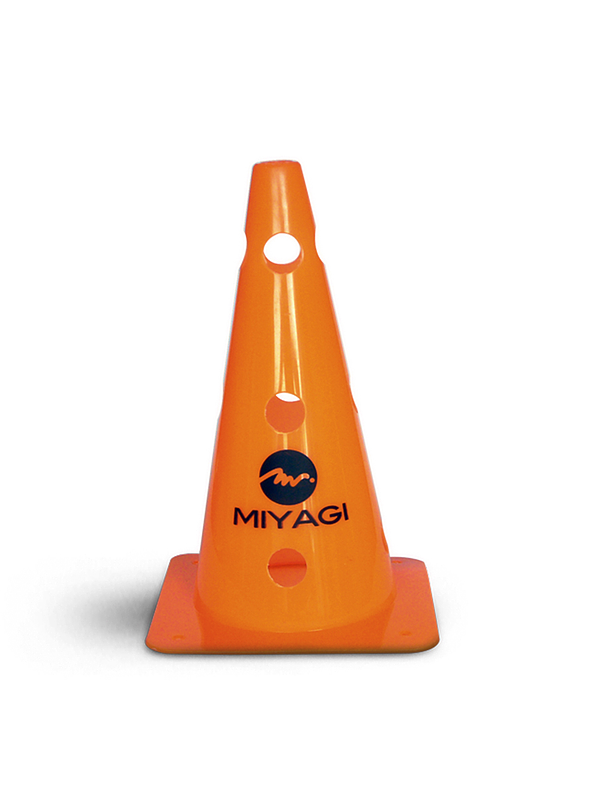 Cono plástico Miyagi 30cms con huecos 1