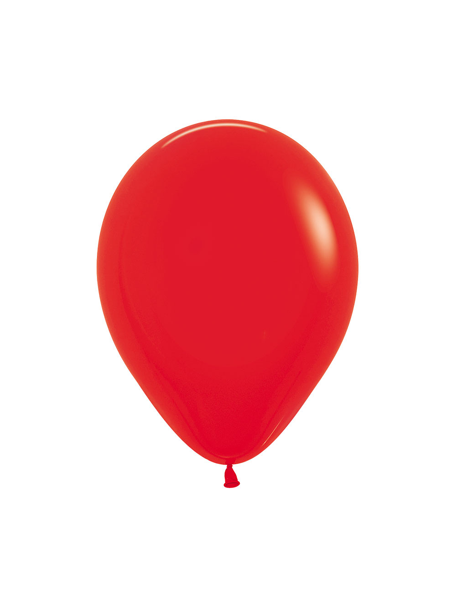 Globo Fashion Rojo x 12 unidades 1