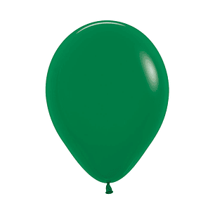 Globo Fashion Verde Selva x 12 unidades