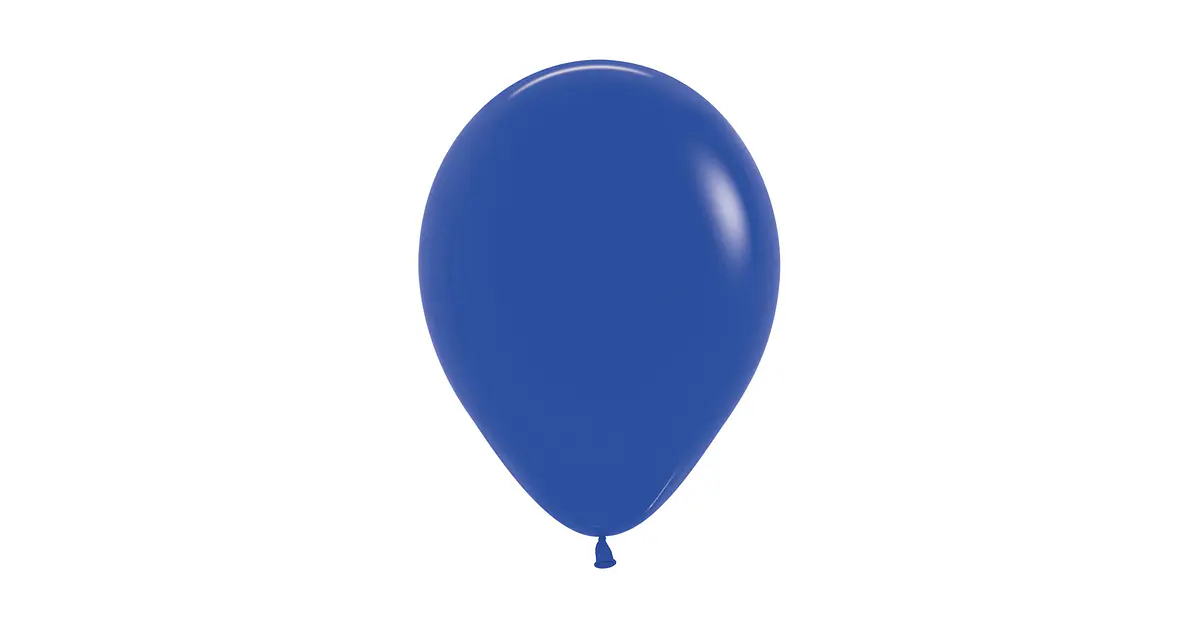 Globo Fashion Azul Rey x 12 unidades