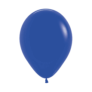 Globo Fashion Azul Rey x 12 unidades