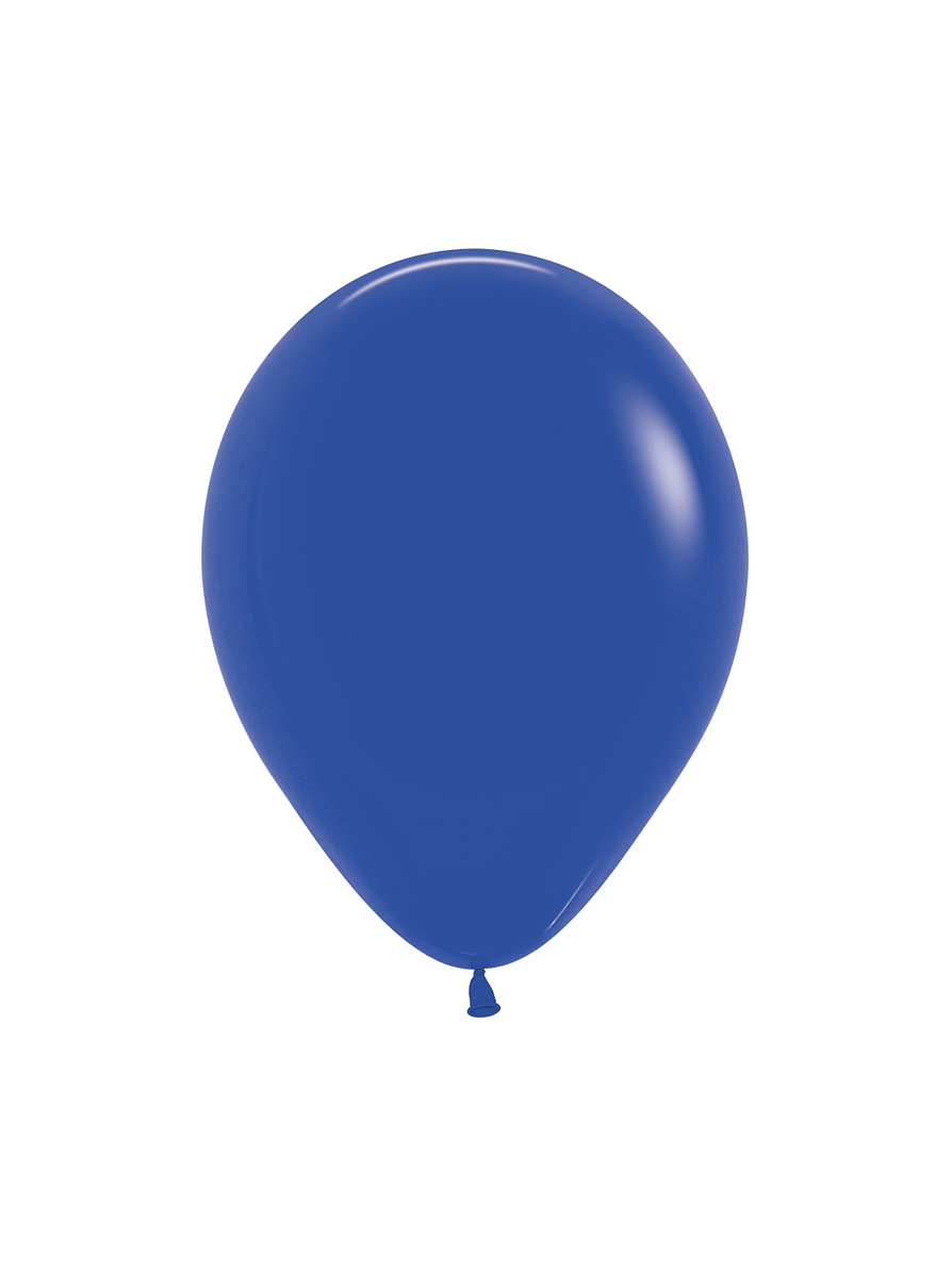 Globo Fashion Azul Rey x 12 unidades 1