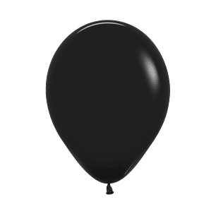 Globo Fashion Negro x 12 unidades