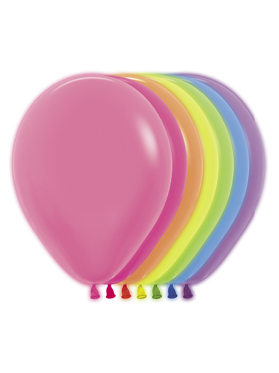 Globo Fashion Neón x 12 unidades 1