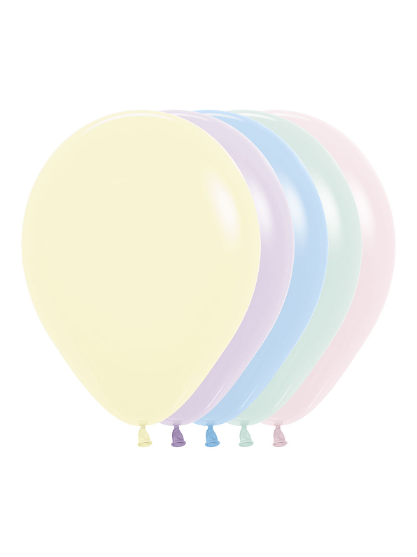 Globo Pastel Mate Surtido 1