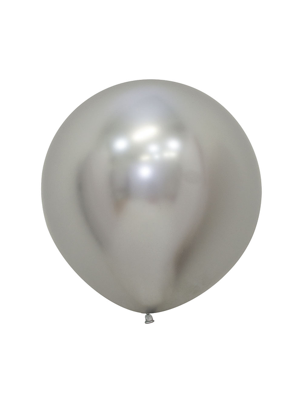 Globo R-24 Reflex Plata x 1 unidad 1